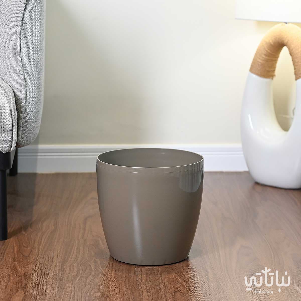 حوض نباتات ري ذاتي 28 سم زيتي 1