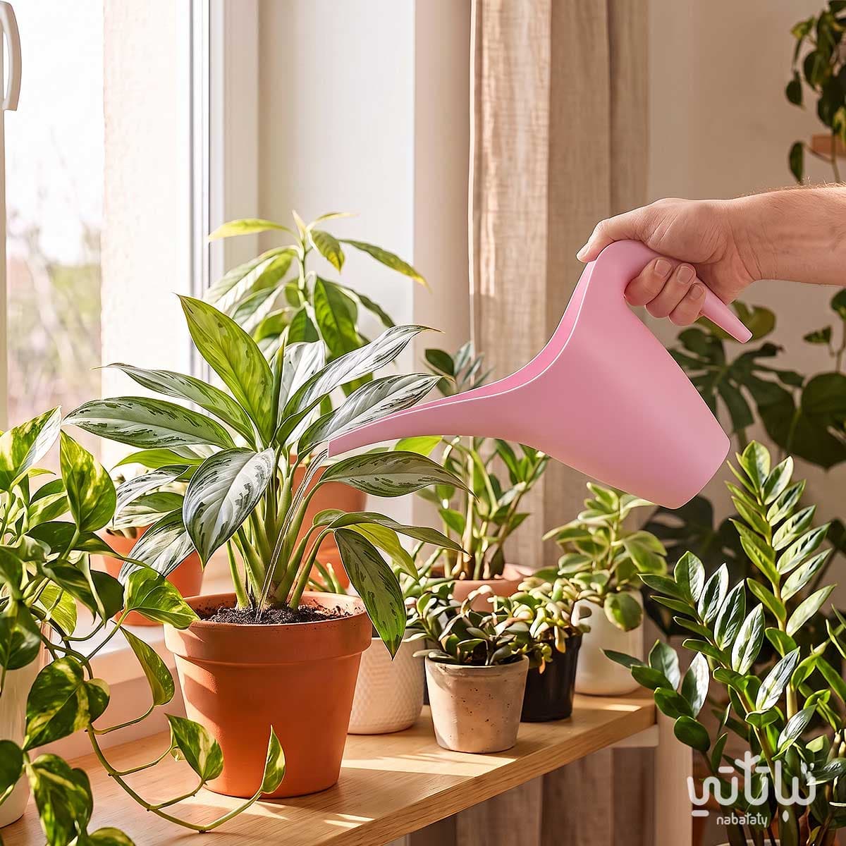 Pink watering jug 1.8 liter 3