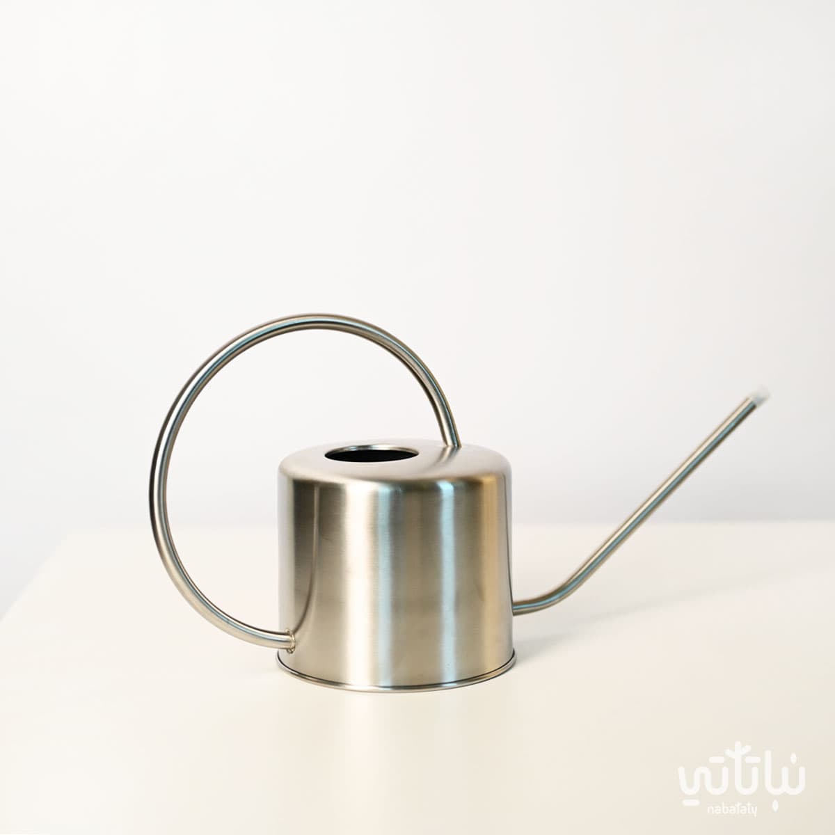 ابريق ري ستيل فضي