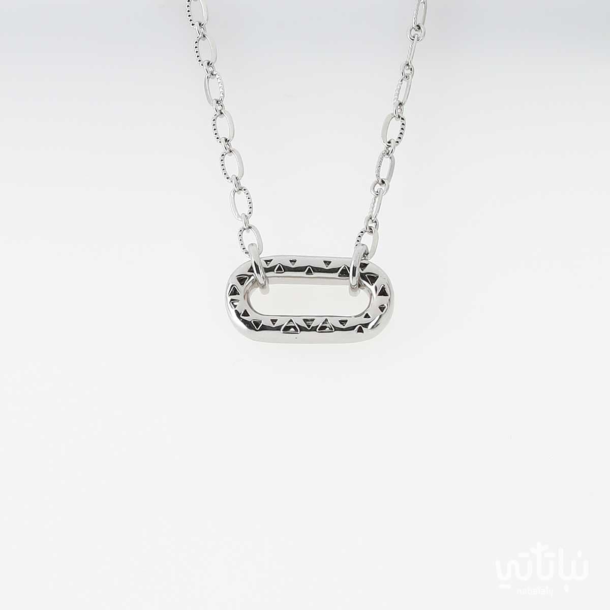 Salmani style chain bracelet in silver