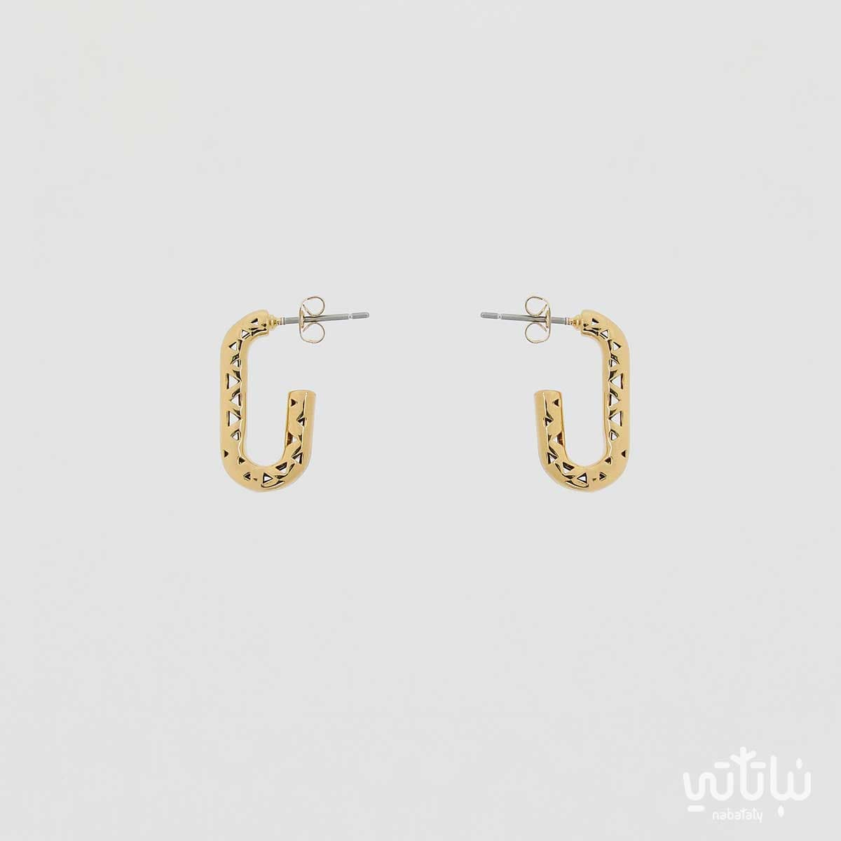 Gold Salmani style earrings 1