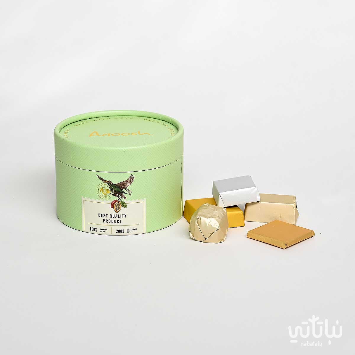 علبة شوكولاتة مغلفة 130 جرام 1