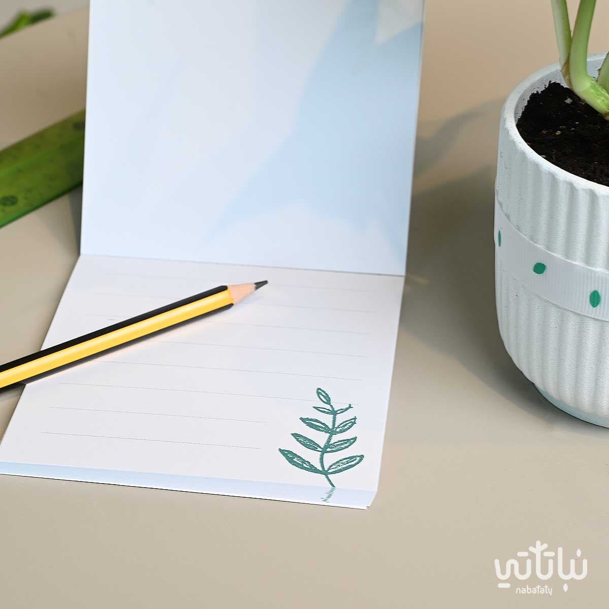 Back to school gift pothos plant and notebook 4