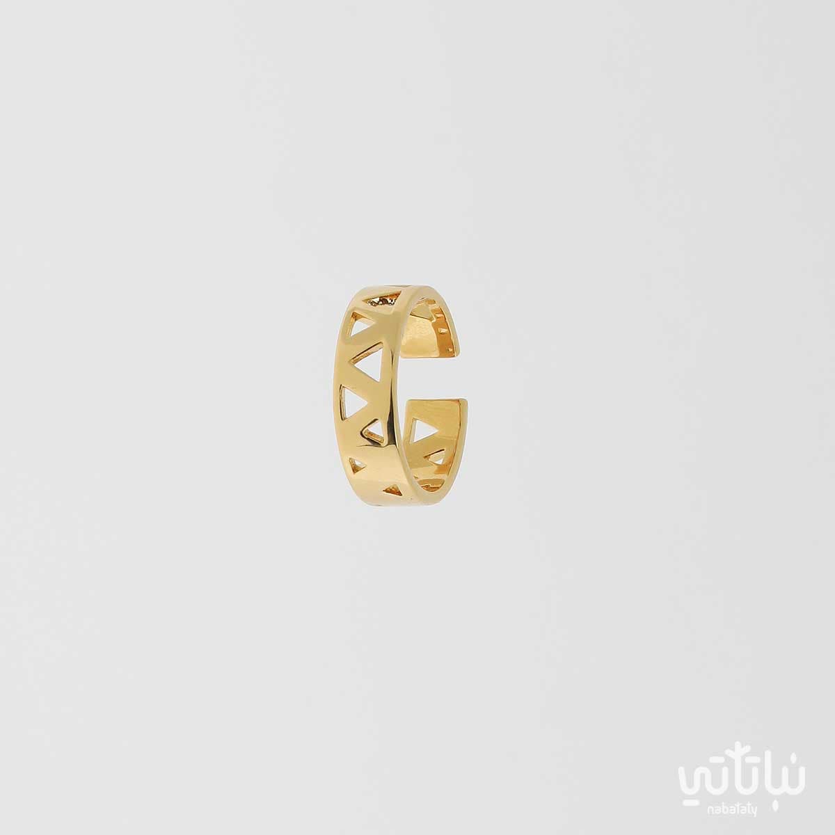 خاتم الطراز السلماني ذهبي