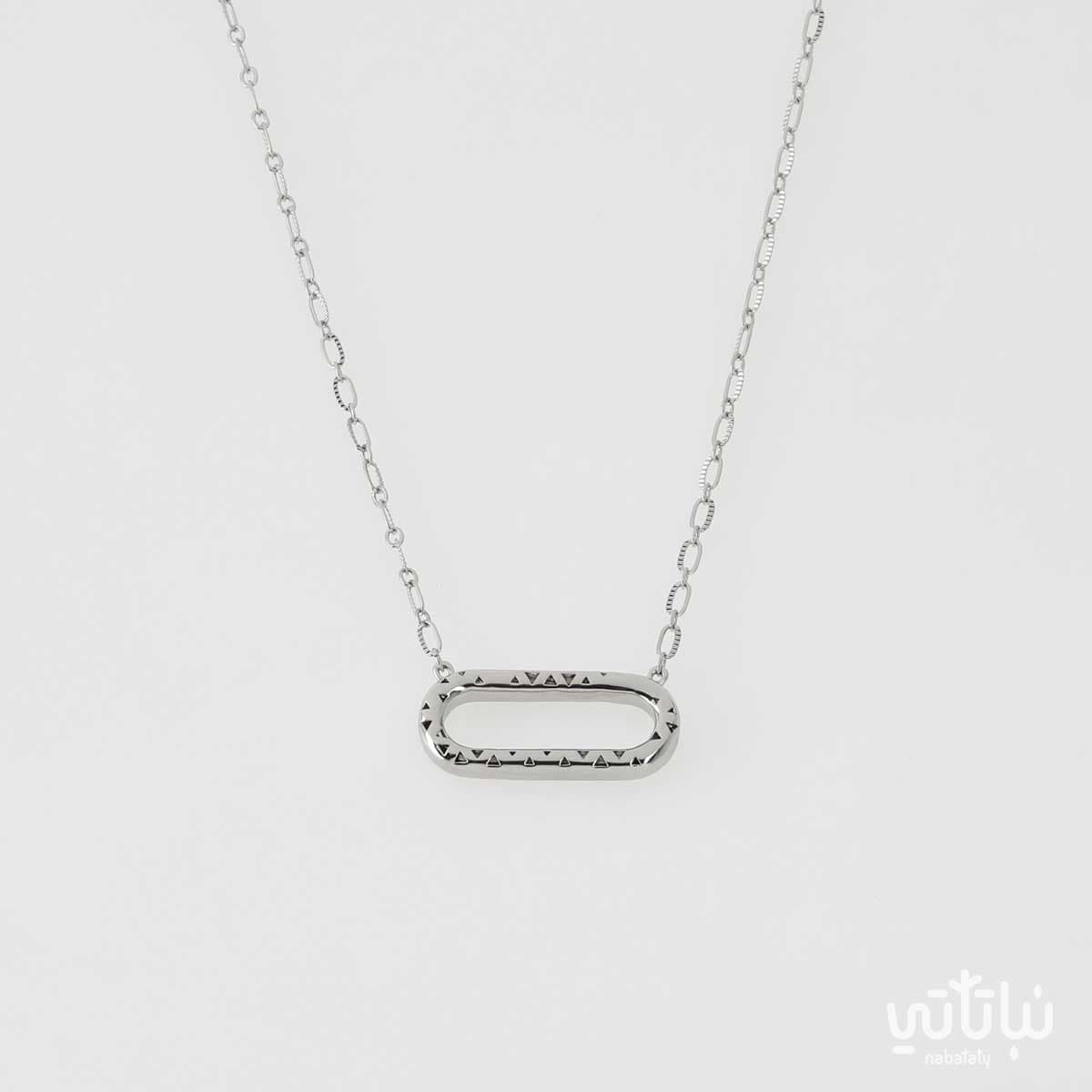 قلادة الطراز السلماني فضي 1