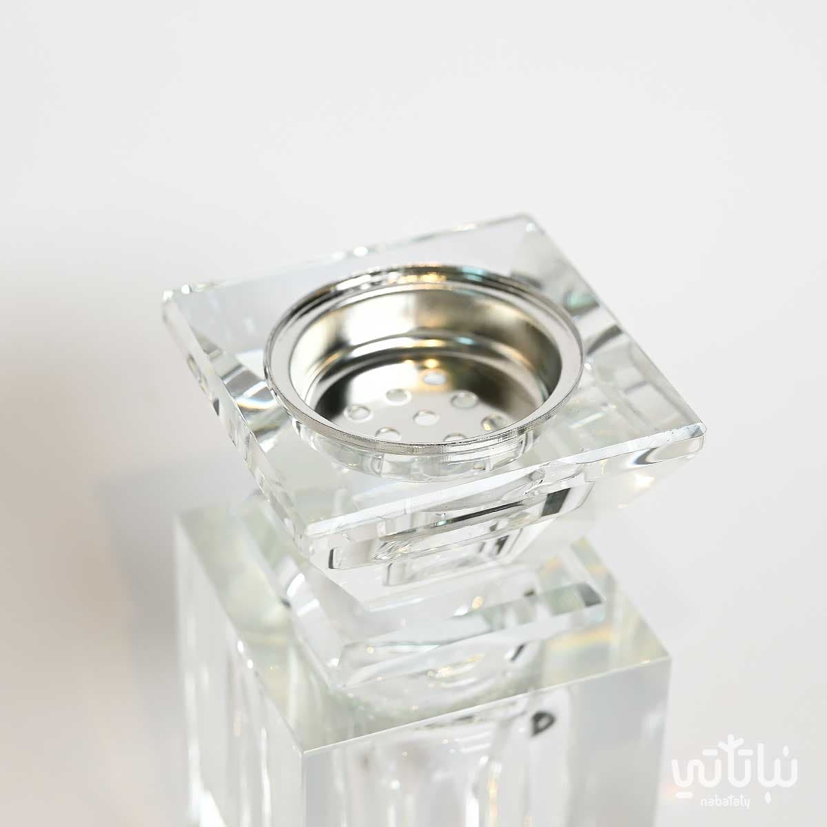 Silver Crystal Incense Burner 3