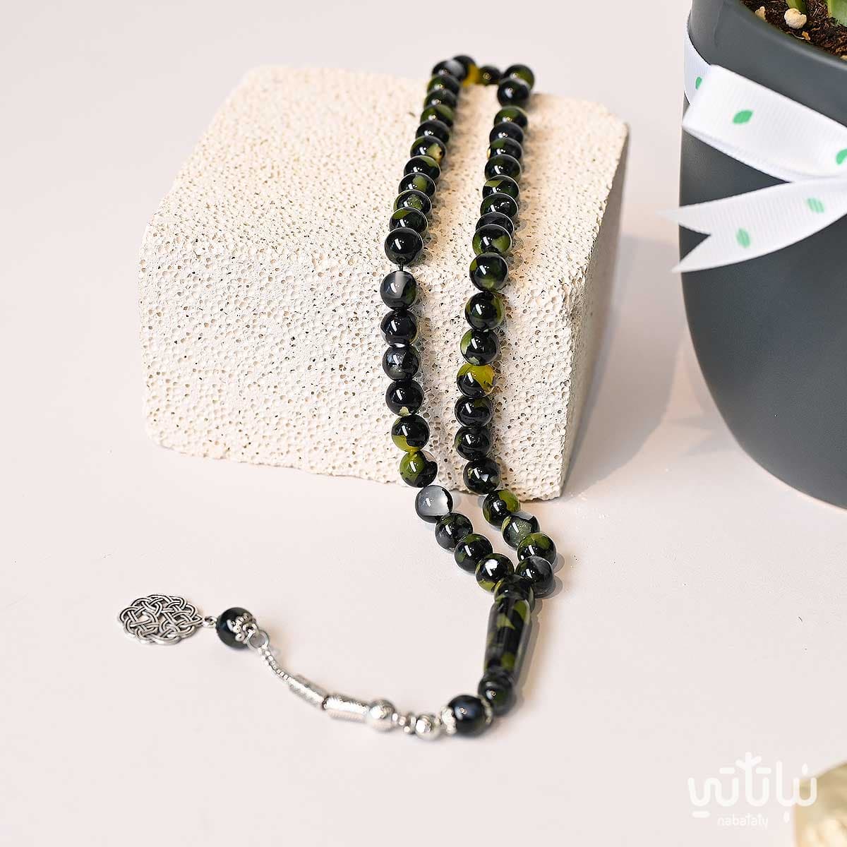 Congratulations on Graduation gift Leopard Skin plant and a prayer beads 3