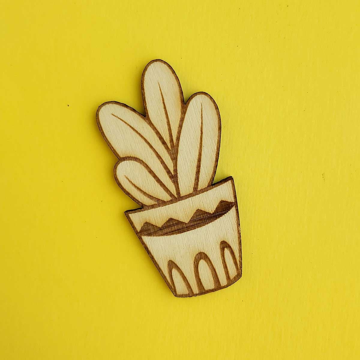 Ficus Elastica Pin for Kids