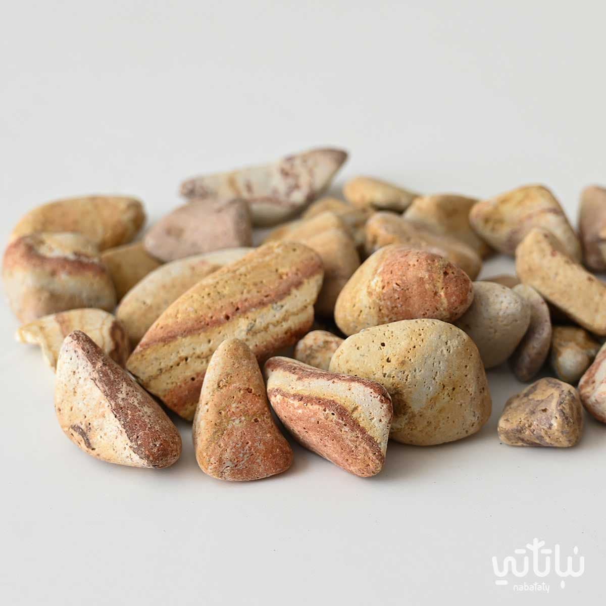 حجر ازمير قوس قزح 1-2 سم