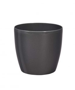 Self-watering canister 28 cm gray