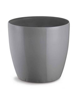 Self-watering pot 43 cm light gray