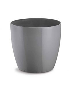 Self-watering canister 35 cm light gray