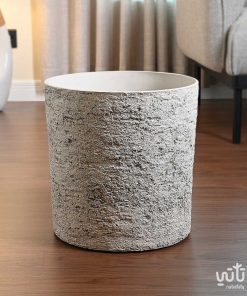 حوض بلاستيك طراز حجري دائري 35 سم