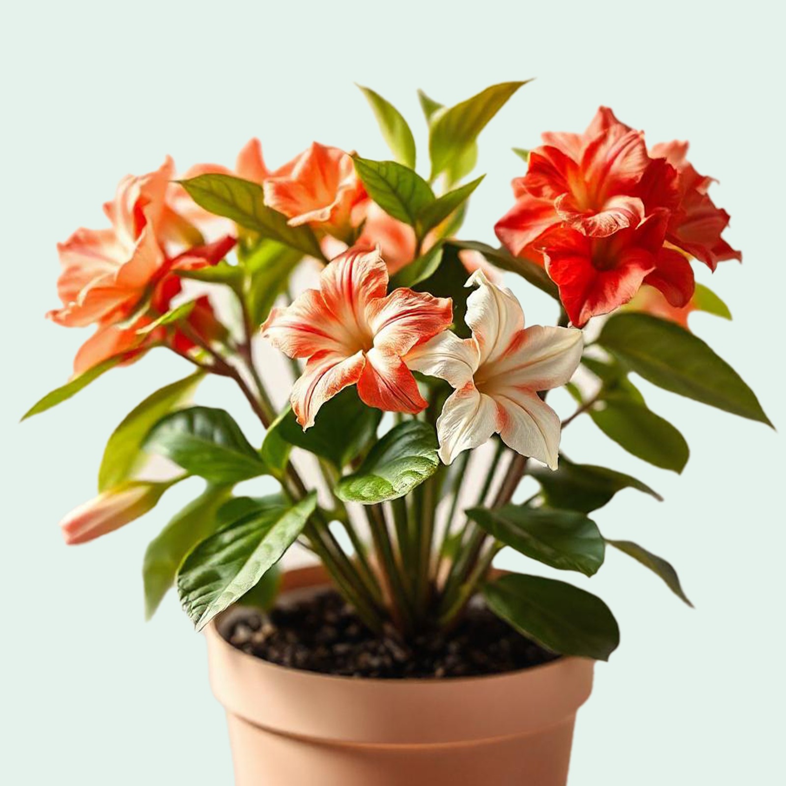 Flowering indoor plants