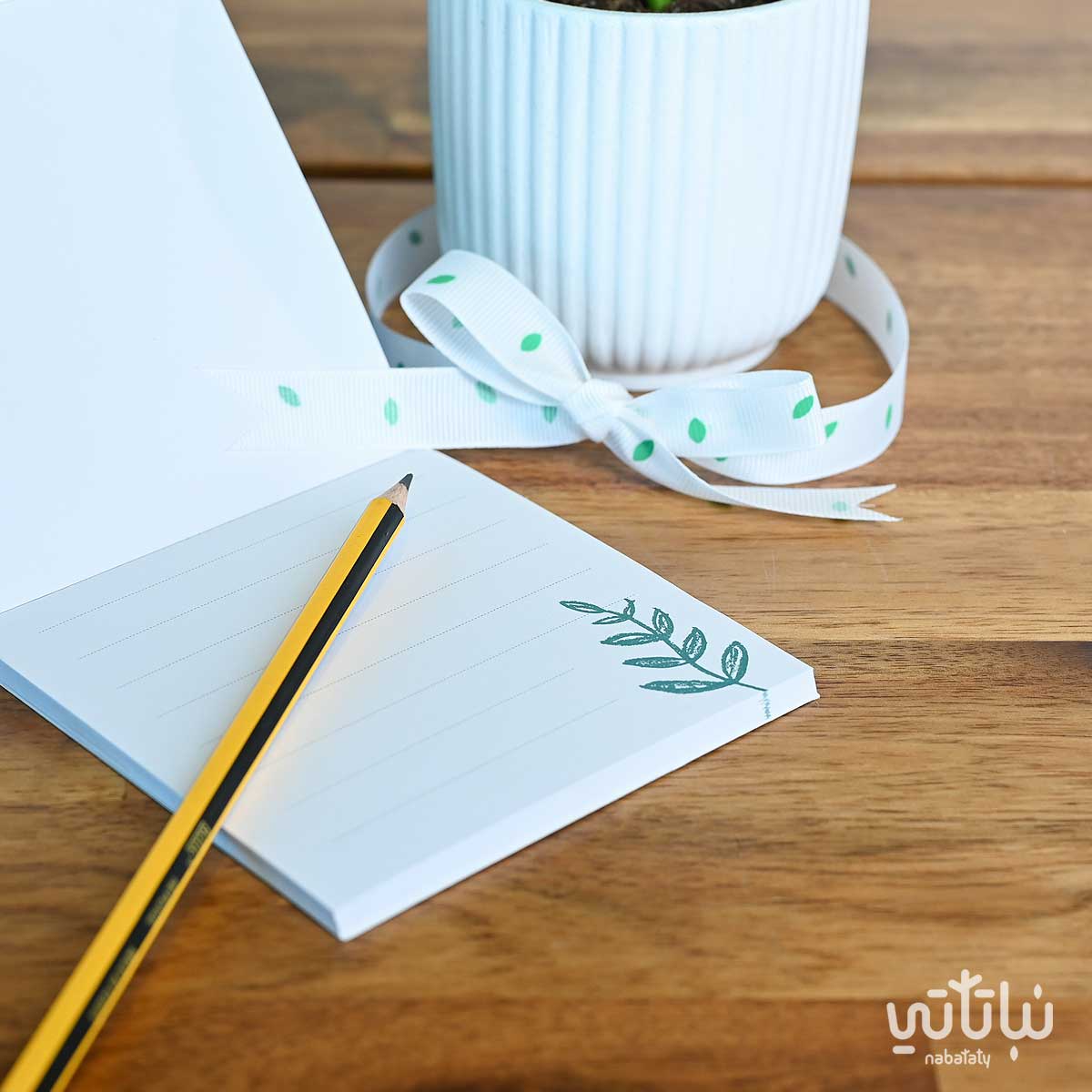هدية نبتة البوتس و دفتر