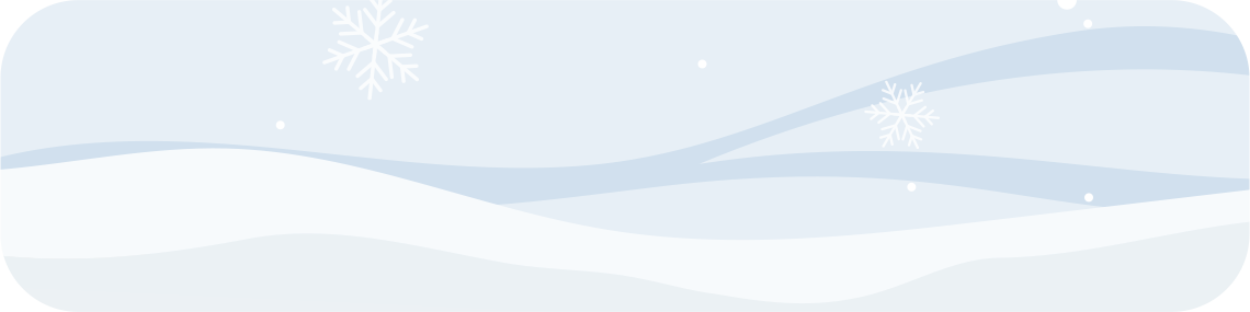 شتاء نباتاتي بانر